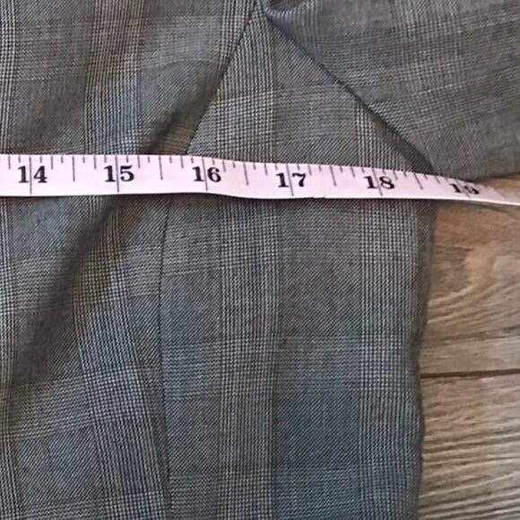 Anne Klein Suits Three Button Blazer Brown Size 4 - Picture 10 of 14